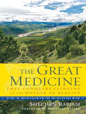 cover image of The Great Medicine That Conquers Clinging to the Notion of Reality